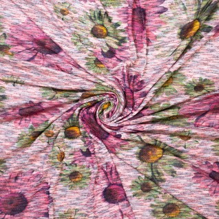 A knit vi/pl sunflower...