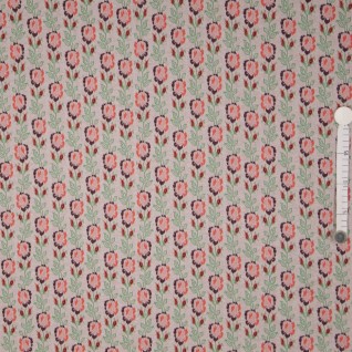 I Knit co flower jacquard