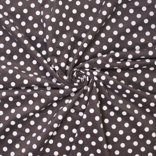 H Woven co/ea velvet with dots