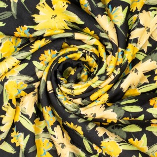 I Woven vi inkjet flower print