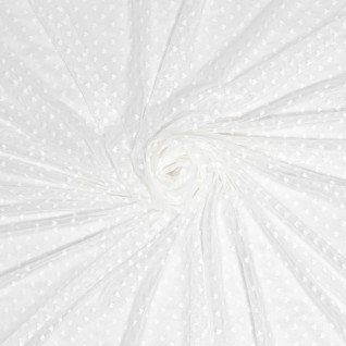 F Knit pa/ly tulle with hart