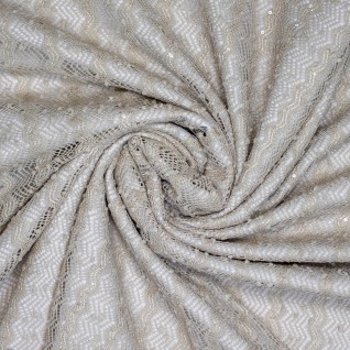 I Knit pl/vi lace with sequins