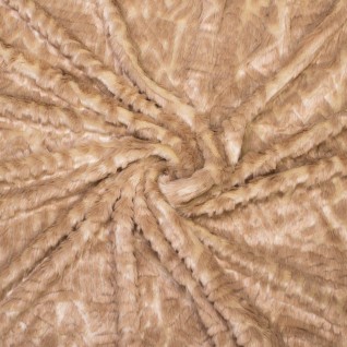 T Knit pl fur symbol print