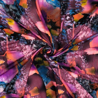 K Woven vi dig colorful dots