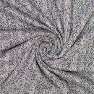 L Knit pl/vi/ea cable fabric