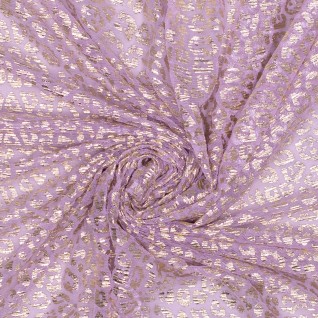 I Knit pl mesh leopard foil