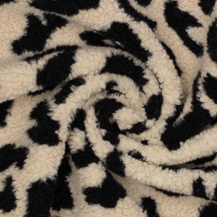 Knit pl leopard jacquard...