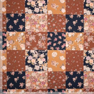 F Woven co/ea dig patchwork...