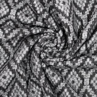 O Knit pl/wo jacquard diamonds