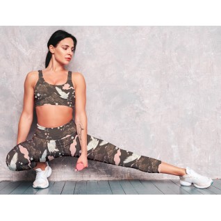 O Knit pl/ea yoga sports birds