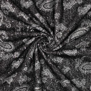 O Knit pl/wo melange with...