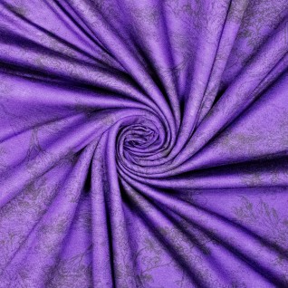 Knit vi/ea jersey flower