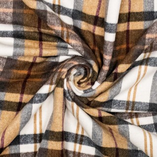 N Woven pl/co YD flanel checks