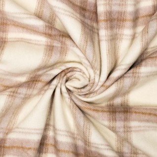 O Woven pl/wo brushed checks