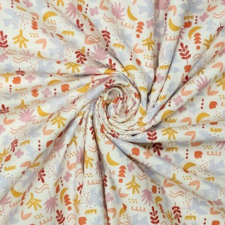 Woven co poplin tropical