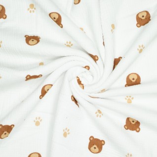 L Woven co two layer muslin...