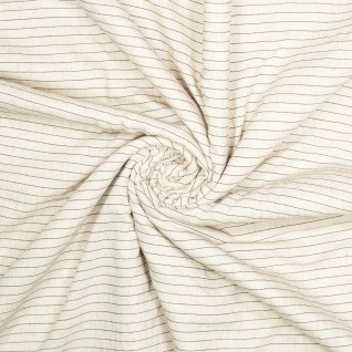 Woven vi/ny/li nature stripes