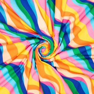 Woven co poplin dig Ilja wave