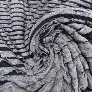 D Knit pl/vi/ly plisee plain