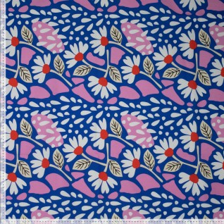 Woven co dig canvas flower