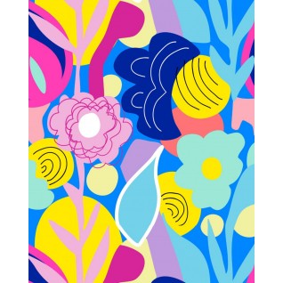 Woven co dig poplin print