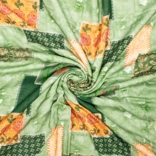 Woven vi dig denim look