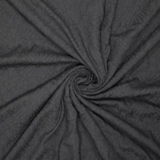 Woven co/ea jacquard flower