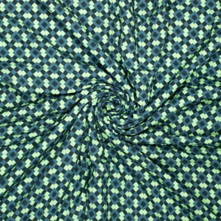 Woven vi geometric print