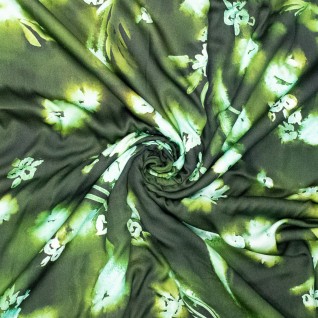 Woven vi dig flowers abstract