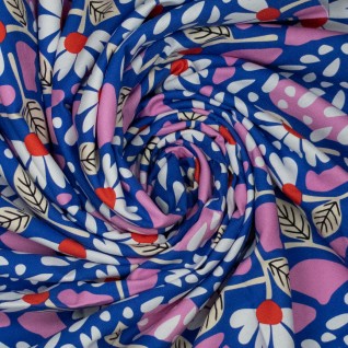 Woven co dig canvas flower