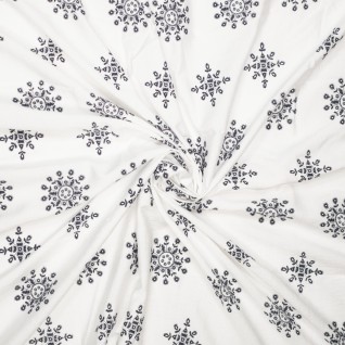 Woven vi/pa fake embroidery