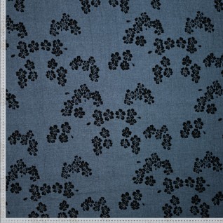 Woven co/chenille jacquard...