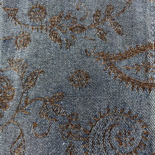 Woven co/chenille jacquard...