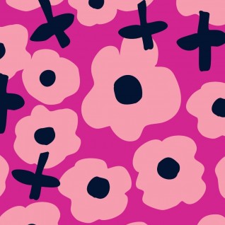 Woven co dig canvas flower