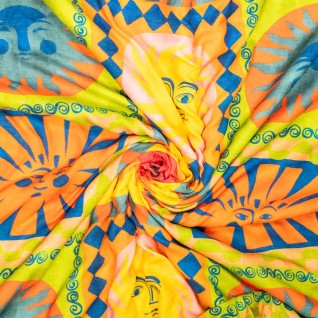 Woven vi dig abstract sun...
