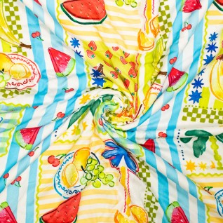 Woven vi dig fruit patchwork