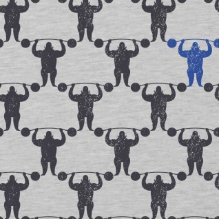 I Knit co/pl/ea jer mel...