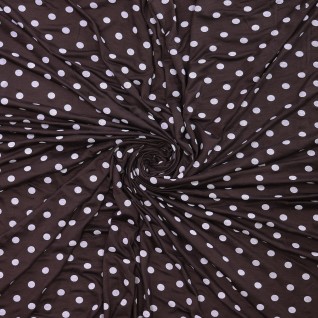 B Knit vi/ea jersey with dots