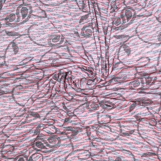 A Knit vi/ea jersey pink print