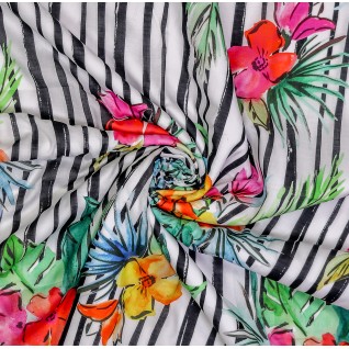 D Woven co digital flower...